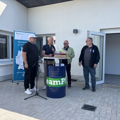 Bild vergr&ouml;&szlig;ern: Stadion des PSV Wismar.