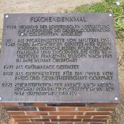 Infotafel Soldatenfriedhof
