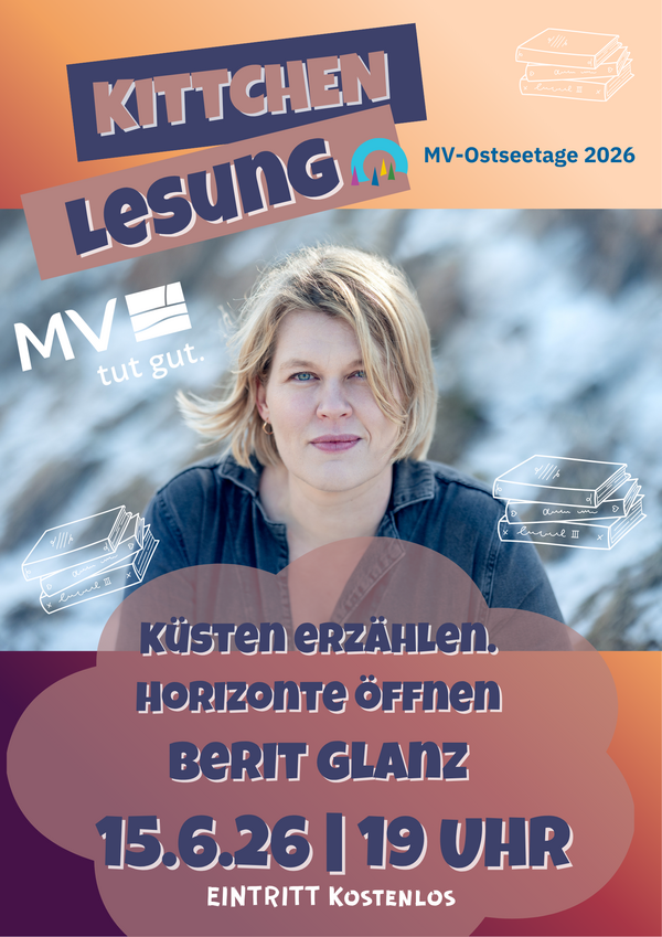 Bild vergr&ouml;&szlig;ern: "Küsten erzählen. Horizonte öffnen" – Lesung und Gespräch mit Berit Glanz