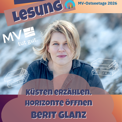 "Küsten erzählen. Horizonte öffnen" – Lesung und Gespräch mit Berit Glanz 