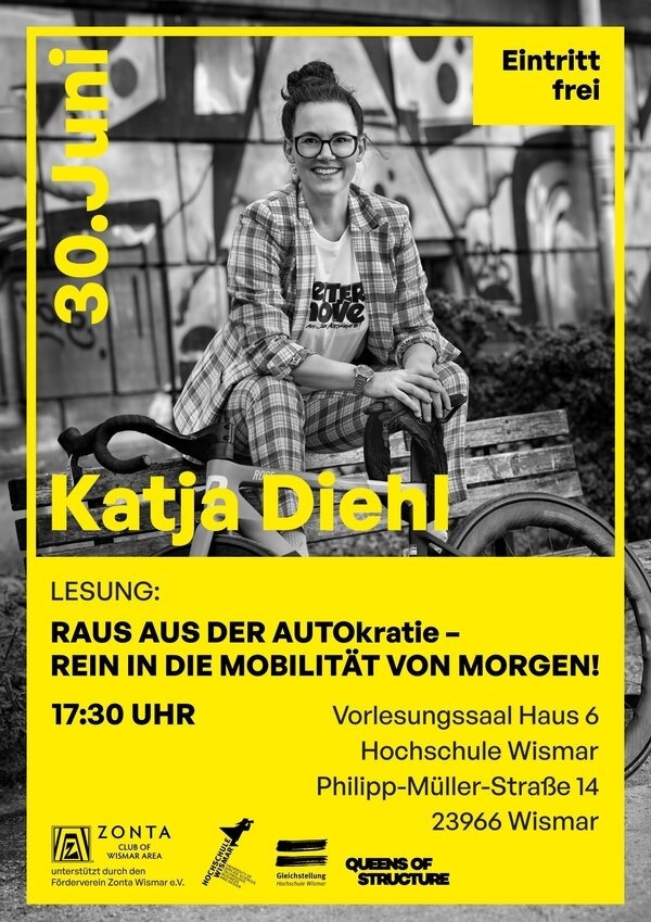 Bild vergr&ouml;&szlig;ern: Lesung mit Katja Diehl
