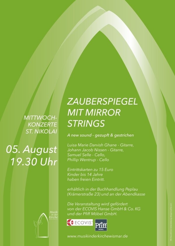 ZAUBERSPIEGEL MIT MIRROR STRINGS - "Mittwochkonzerte in St. Nikolai"