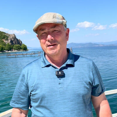 Thomas Beyer in Pogradec