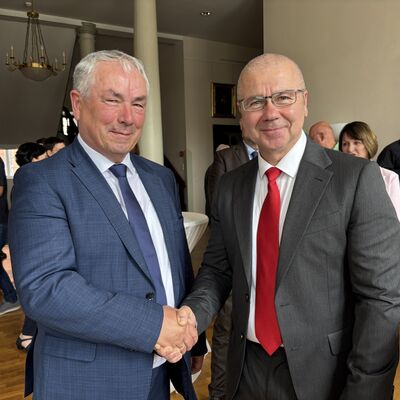 Bild vergr&ouml;&szlig;ern: Thomas Beyer und Frank Junge