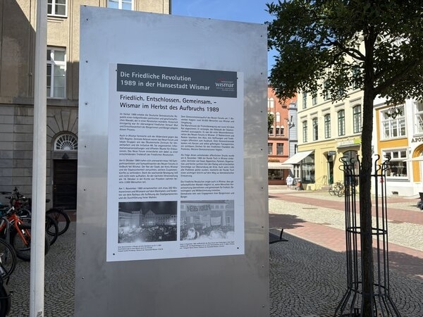 Infotafeln Friedliche Revolution