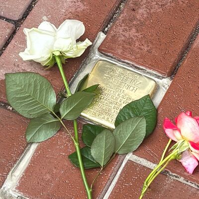 Bild vergr&ouml;&szlig;ern: Stolperstein für Karl-Heinz Frädrich, verlegt am 7. Juli 2026.