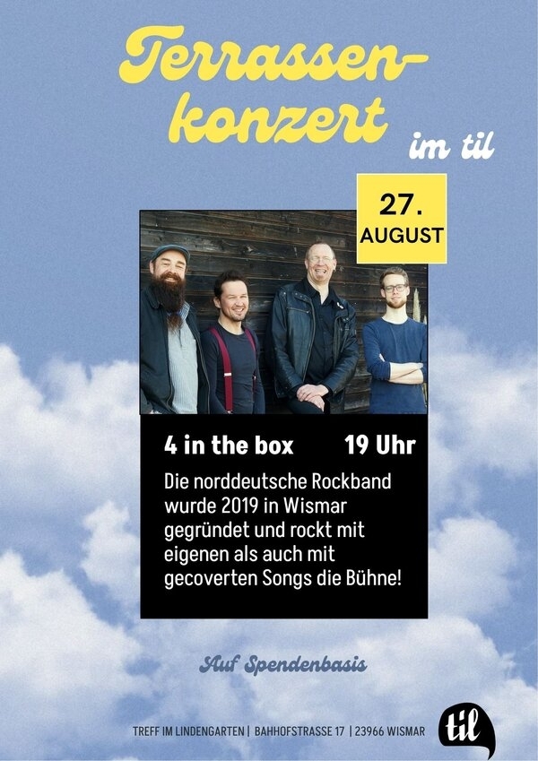 Terrassenkonzerte 4inthebox