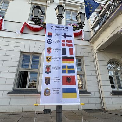 Banner Städtepartnerschaften