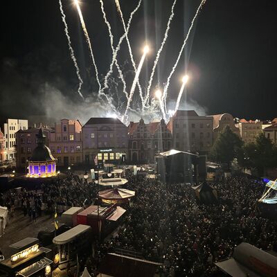 Bild vergr&ouml;&szlig;ern: Feuerwerk Schwedenfest 2026
