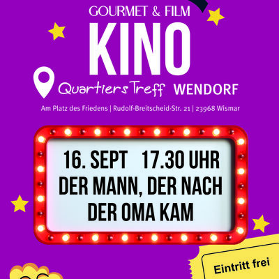 Filmabend im Quartierstreff Wendorf 