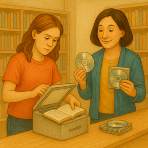 Bild vergr&ouml;&szlig;ern: Medien nicht kopieren, © KI-generiert (OpenAI / ChatGPT), symbolische Darstellung