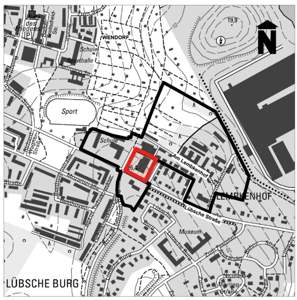 Bild vergr&ouml;&szlig;ern: Bebauungsplan Nr. 8/91 „Lembkenhof“, 1. Änderung