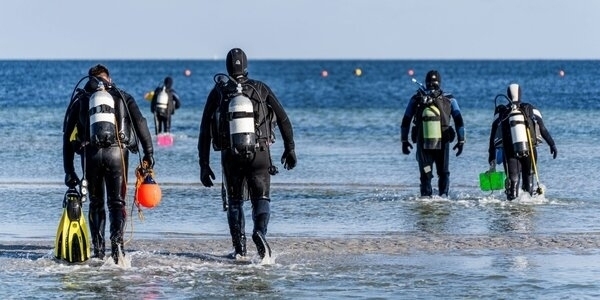 Bild vergr&ouml;&szlig;ern: Tauchen Ostsee