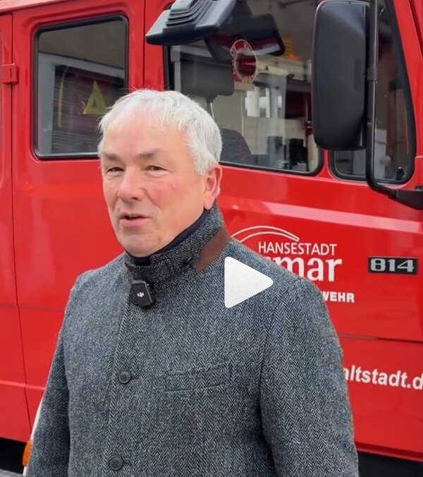 Löschfahrzeug für Pogradec