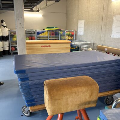 Bild vergr&ouml;&szlig;ern: Sport- und Turngeräte.