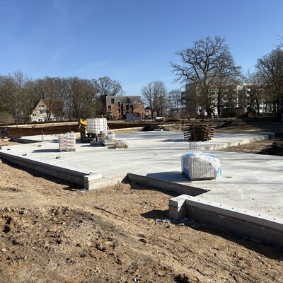 Bild vergr&ouml;&szlig;ern: Das Baufeld an der Rudolf-Breitscheid-Straße.