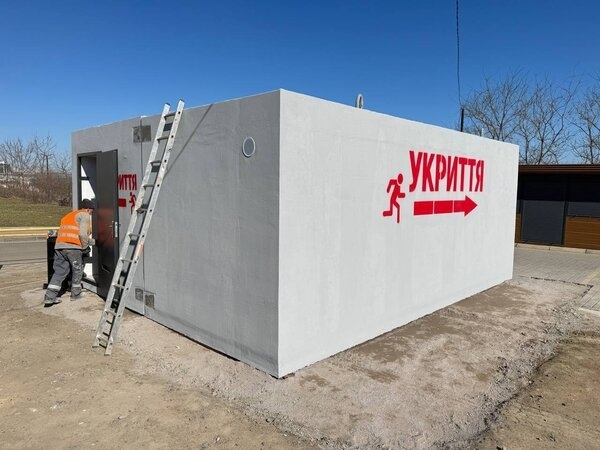 Schutzraum für Tschornomorsk