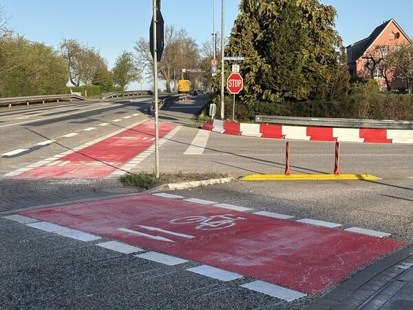Bild vergr&ouml;&szlig;ern: Kreuzung Erwin-Fischer-Straße/Lübsche Straße